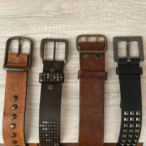 A/X Armani Exchange Belts